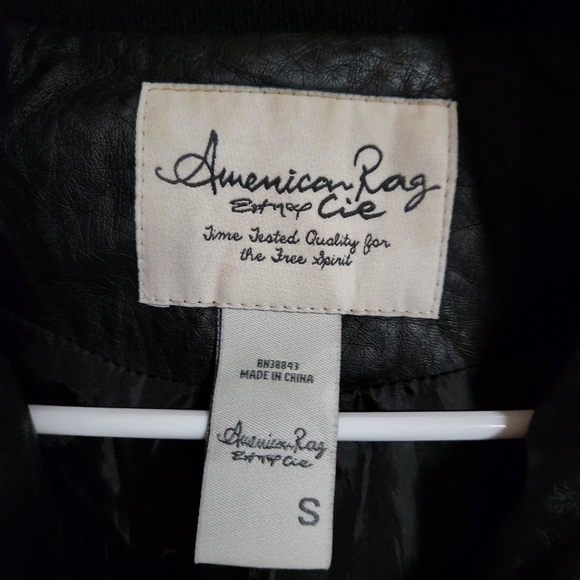 American Rag Faux Leather Jacket - Picture 3 of 3